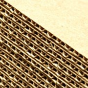 Гофрокартон, картоннная упаковка. фотография