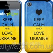 Чехол на iPhone 3Gs Keep calm and love Ukraine “883c-34“ фотография