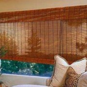 Бамбуковые шторы фотография