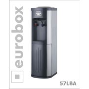 Диспенсер напольный Eurobox 57LВА цвет черный фреоновое охлаждение краны с функцией нажатия кружкой снизу холодильник. Под заказ 15 дней.