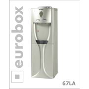 Диспенсер напольный Eurobox 67LA цвет серебро электронное охлаждение краны кнопочные снизу шкаф для посуды. Под заказ 15 дней. фото