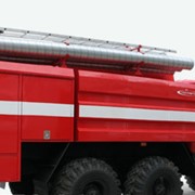Автоцистерна пожарная АЦ 8,0-40 Урал 55571 экипаж 6 чел., насос в заднем отсеке фото