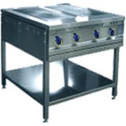 Электроплита ЭПК-48П предназначена для приготовления горячих блюд в налитой посуде. Используется на предприятиях общественного питания самостоятельно или в составе технилогических линий фото