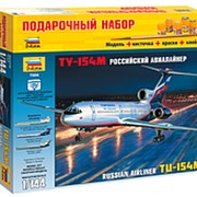 Российский авиалайнер ТУ-154М подарочный набор фото