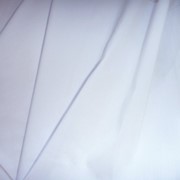 Ткань блузочная белая коттон-стрейч фото