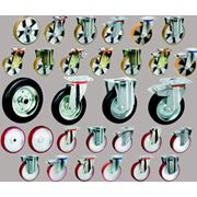 Колеса и ролики для тележек колесные опоры “Tellure Rota“ Италия фото