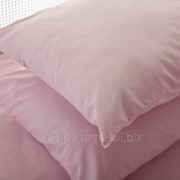 Наволочка Duz з бавовни 50x70 блідо-рожевий фотография