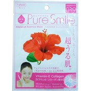 Освежающая маска для лица Pure Smile с эссенцией гибискуса 23мл 4526371003939 фото