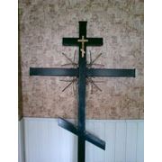 Кресты надгробные металлические фото