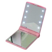 Косметическое карманное зеркало с подсветкой из светодиодов Led Light Mirror фотография