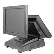 POS терминал “All-In-One“ POS Terminal SUNPHOR SPOS502D Dual Monitor Intel Atom D525 фото