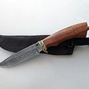 Нож Гепард (малый) дамаск фотография