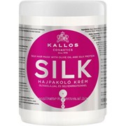 Маска kallos silk(шёлк) hair mask для тусклых и поврежденных волос 1000 мл фото