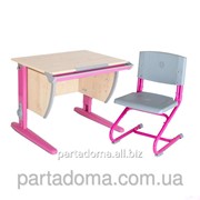 Набор универсальной мебели Дэми: стол СУТ.14-00 клен/розовый, стул СУТ.01 фото