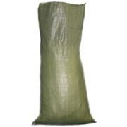 Мешок полипропиленовый серо-зеленый (50*100) фото