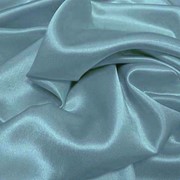 Атлас однотонный тонкий цвет светло-голубой (А 26/200) фото
