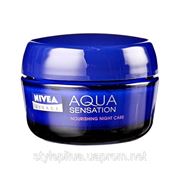 Nivea Ночной увлажняющий крем Aqua Sensation от Nivea visage Модель: 182180_520 фото