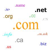 Регистрация доменного имени .com