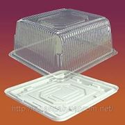 Пластиковая коробка для торта 1102 фото