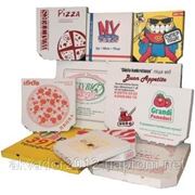 Упаковка для пиццы фотография