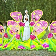 Красивый вывод невесты “Орхидея“ на Кыз Узату Шоу Балет Блеск фото
