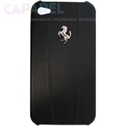 Чехлы Накладка Ferrari Hard Case для iPhone 4/4s black фото