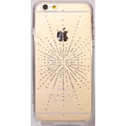 Чехол-накладка Diamonds Silicon Younicou для iPhone 6/6s Silver Shine фотография