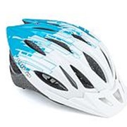 Шлем с сеточкой Wind 173 21отверстие бело-голубой 53-58см 271г. AUTHOR фото