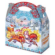 Коробка для конфет новогодняя Fiesta "Тройка" 1500 гр., 15010538