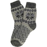 Тамбовские шерстяные носки “Орнамент“ (размер 41-44) фото