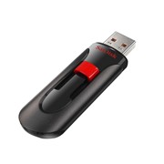 Флешка SanDisk Cruzer 128GB (SDCZ60-128G-B35) USB 2.0 черный/красный фотография