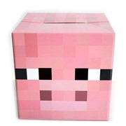 Minecraft head - Baby pig фото