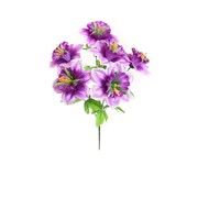 Цветок искусственный Колокольчик 7 бутонов (90А430) фото