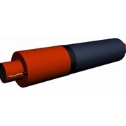 ПИ – концевой элемент стальной трубы в полиэтиленовой трубе-оболочке с торцевым выводом кабеля (тип ТВК) и удлиненной заглушкой изоляции. фото