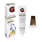 Безаммиачная крем-краска для волос LUXOR Toner-LUX №0.33 золотистый интенсивный фото