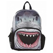 Светящийся школьный рюкзак Акула, детский, подростковый фото