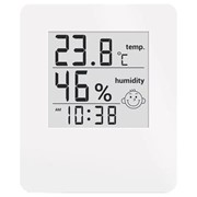 Цифровой комнатный термогигрометр Стеклоприбор Т-17, белый (403318) фотография