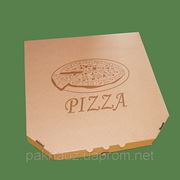 Коробка для пиццы со стандартной печатью фото