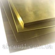 Плиты латунные Л-63 : # 12 - 100х600х1500мм фото
