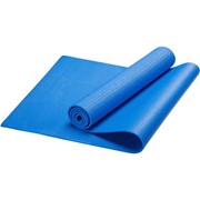 Коврик для йоги, PVC, 173x61x1,0 см (синий) HKEM112-10-BLUE фото