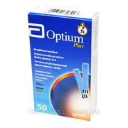 Тест-полоски Оптиум Плюс/Optium Plus №50 - 5 уп. АКЦИЯ!!! фото