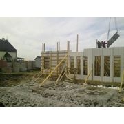 Строительство домов из пенополистирольных блоков фото