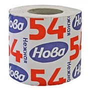 Туалетная бумага на втулке «НОВА» 1/40 80гр фотография