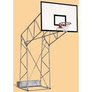 Система баскетбольная на оцинкованном решетчатом каркасе фото