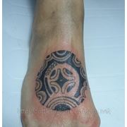 Татуировка полинезийская фото