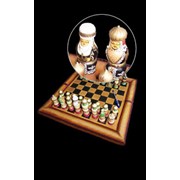 Шахматы, в национальном стиле Казахстана фото