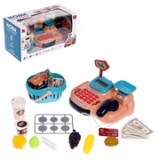 Игровой набор касса-калькулятор «Минишоп» с аксессуарами фото