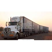 Международные автомобильные грузовые перевозки фотография