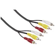 Hama кабель 3 RCA plugs - 3 RCA plugs 2 m 43134 фотография