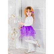 Карнавальный костюм «Милашка», ободок - ушки, юбочка, бантик фото